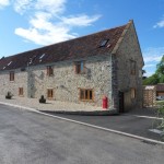 Front View Barn Conversion Works in South Somerset